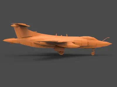 airplane mod1 3D print model