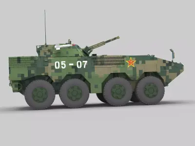 PLA ZBL-09 Snow Leopard IFV 3D model