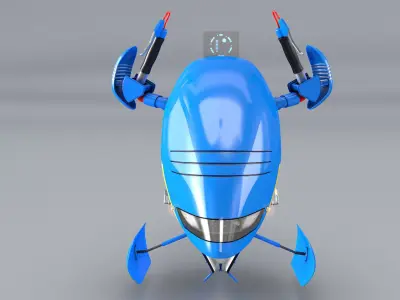 Space Jet TAURUS 3D model