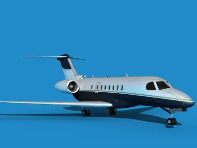 Cessna Citation C700 Longitude V02 3D model