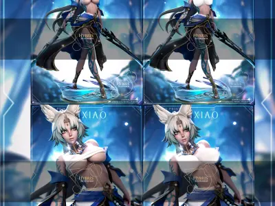 Feixiao from Honkai Star Rail Commercial Package 3D print model