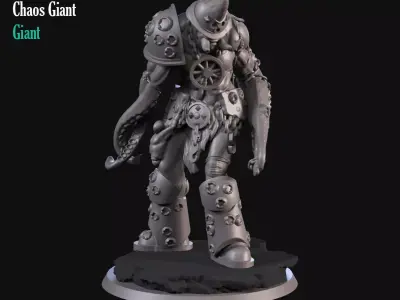 Chaos Giant 3D print model