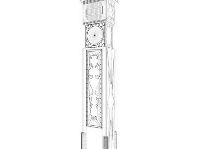 Bird Tall Case 3D model