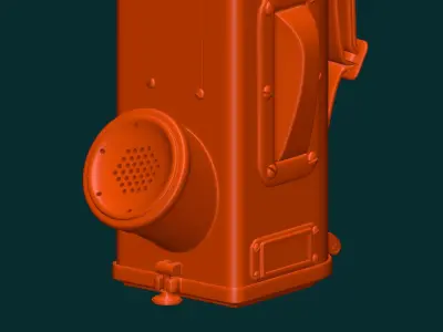 SCR-536 radio transceiver 3D print model