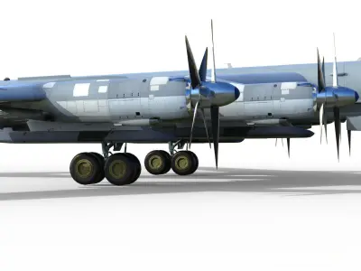 Tu-95 3D model