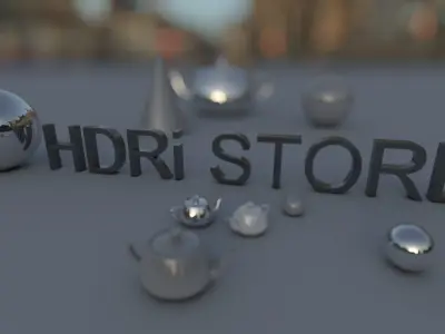 Groenplaats HDRi 3D model