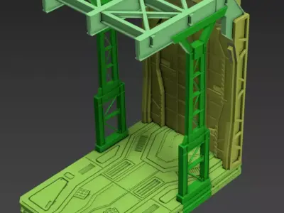 BF-1J Base C 15mm 3D print model