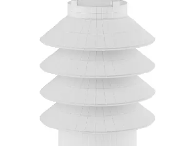 Bysted Bollard 3D model