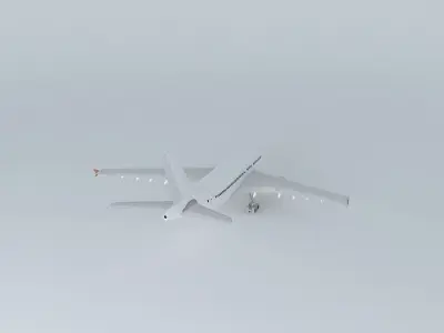 Airbus A310-300 3D model