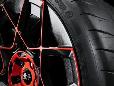 Michelin Pilot Sport Cup 2 305 30 ZR20 3D model