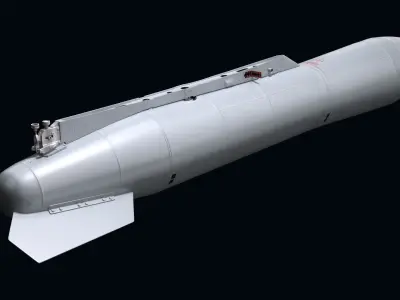 Fuel Tanks RPL-541-542 with Pylone for Mirage-2000 3D model