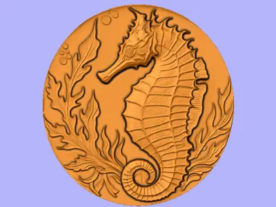 CAVALO MARINHO 3D model