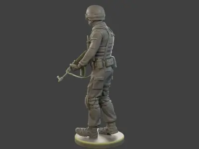 CzechSlovak Police Tactical Unit CPTU1 004 3D print model