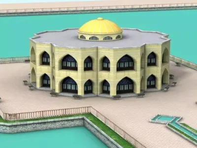 El Goli Mansion 3D model