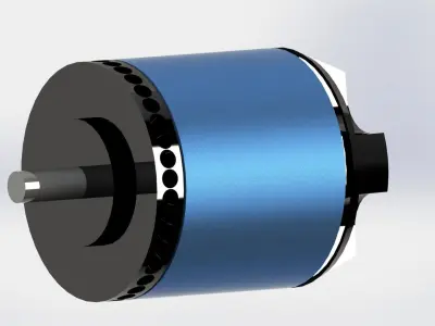 Graupner OS 3825-750Kv OMA high-performance motors Free 3D model