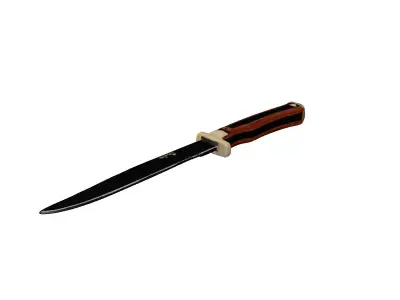 Tactical Combat Knife 3D Model 3D model