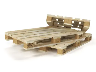 Wooden Pallet 3D model