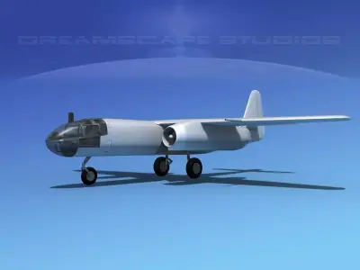 Blitz Bomber Bare Metal 3D model