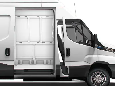 Iveco Daily Van L5H3 HQ Interior 2025 3D model
