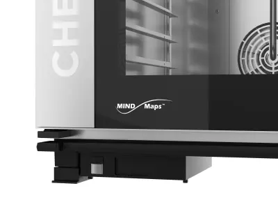 Commercial combi oven Unox CHEFTOP 3D model