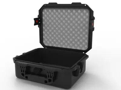 Box small -Military Case 207 3D model 3D model