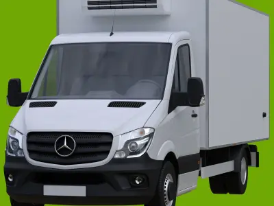 MB Sprinter- Bus- Panel Van -Ref 3D Model Collection