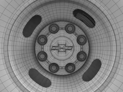 Chevrolet Silverado 3500HD 2008 2 3D model