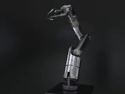 Robotic Arm Rigged 3D model