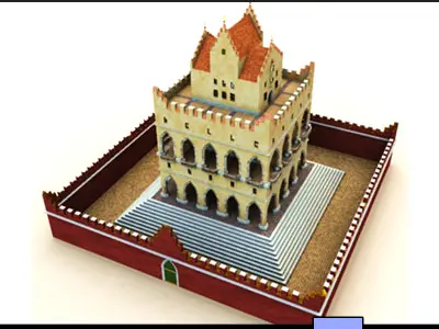 Sud-Tirol Castle 3D model