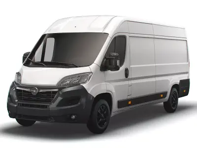Opel Movano Van L4H2 2022 3D model