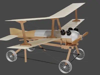 KETTERING BUG - FORERUNNER to the CRUISE MISSILE - 3D model