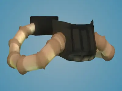 Beast Breather Low-poly 3D model