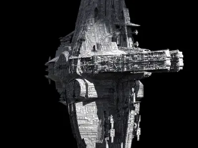 Jupiter Scouter Ship 7 3D model