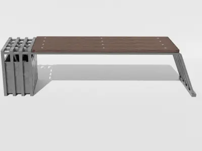 bench Free 3D model 3
