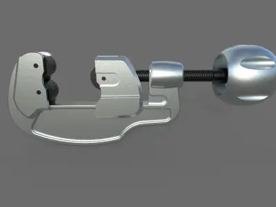 Pipe Cutter M4 Low-poly 3D model