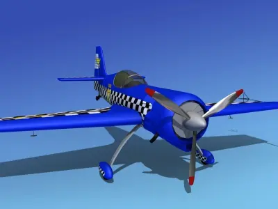 Sukhoi SU-26 Aerobat V09 3D model