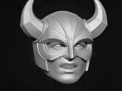 Mighty Bomb Jack 3D Printable Files for Action Figures 3D print model