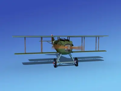 SPAD VII 3D model