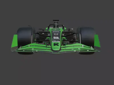 C44 Stake F1 Team 24 Zhou Guanyu Free 3D model