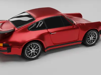 porsche-911-turbo porsche Free 3D model