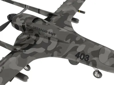 Bairaktar Night Hawk 3D model