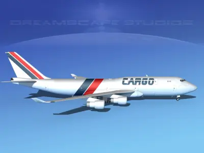 Boeing 747-8 Freighter 1 3D model
