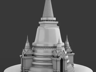Pagoda Temple 3D model