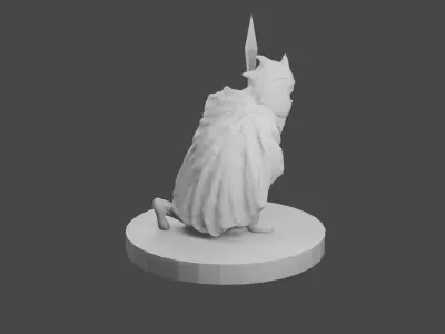 Spearman lord of rings miniature Free 3D print model