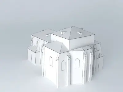 Ancient Church 3D model