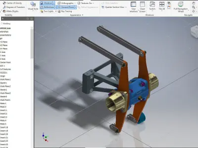 P-51D Mustang Elevator Horn Assembly Fus Sta 305-996 3D print model