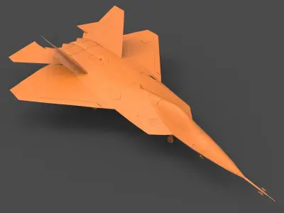 F-22 Raptor 3D print model