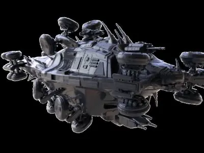 The Martix Ship Model 3D model