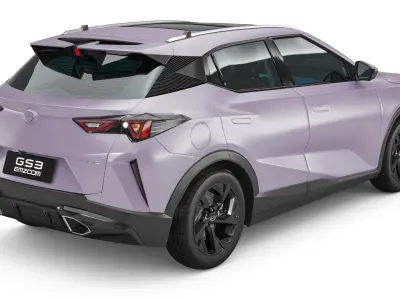 2024 GAC GS3 EMZOOM With Interior 3D model purchase