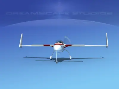 Rutan VariEze V06 3D model